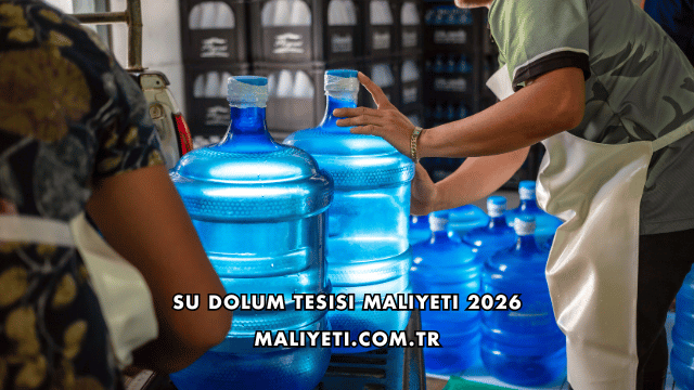 Su Dolum Tesisi Maliyeti 2026