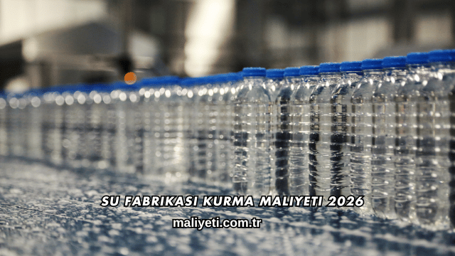 Su Fabrikası Kurma Maliyeti 2026
