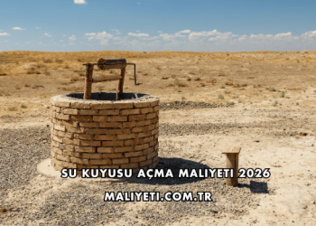 Su Kuyusu Açma Maliyeti 2026