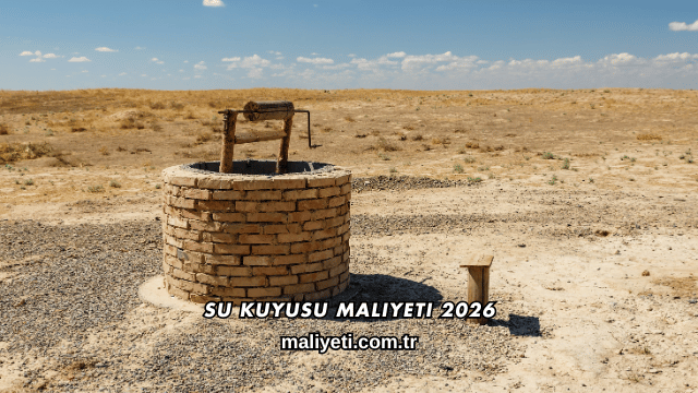 Su Kuyusu Maliyeti 2026