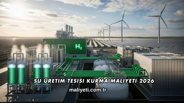 Su Üretim Tesisi Kurma Maliyeti 2026