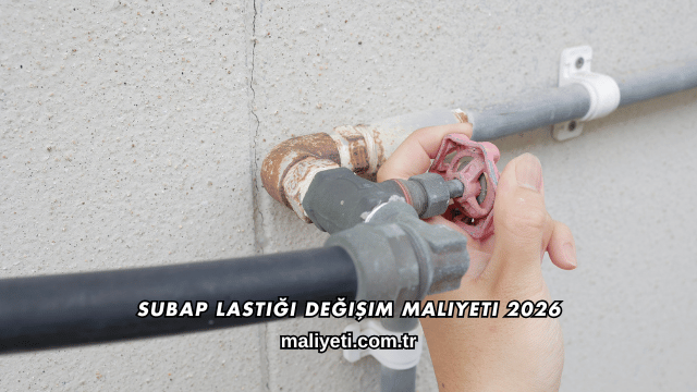 Subap Lastiği Değişim Maliyeti 2026