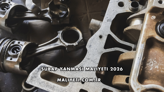 Subap Yanması Maliyeti 2026