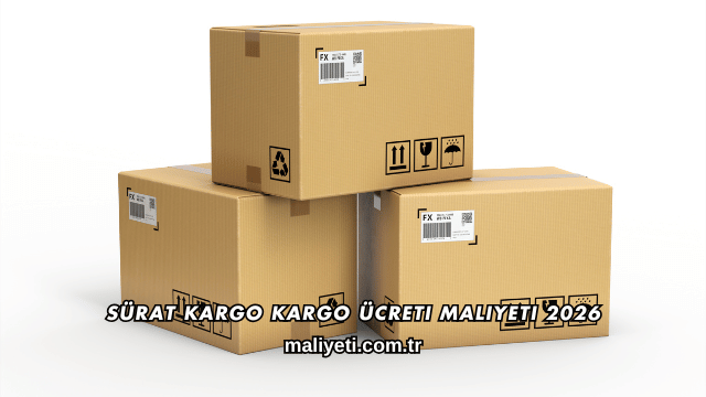 Sürat Kargo Kargo Ücreti Maliyeti 2026