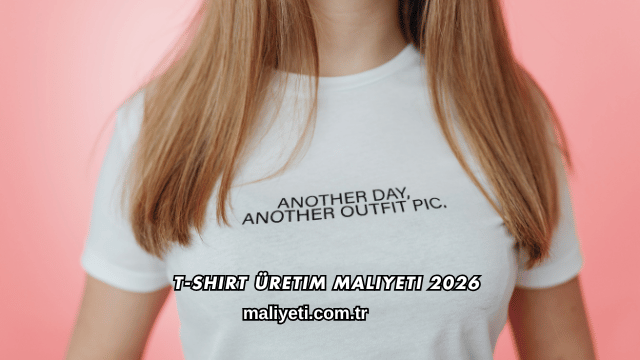 T-Shirt Üretim Maliyeti 2026