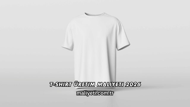 T-Shirt Üretim Maliyeti 2026