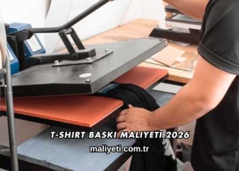 T-shirt Baskı Maliyeti 2026