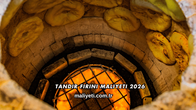 Tandır Fırını Maliyeti 2026