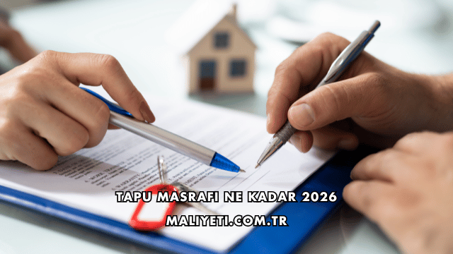 Tapu Masrafı Ne Kadar 2026