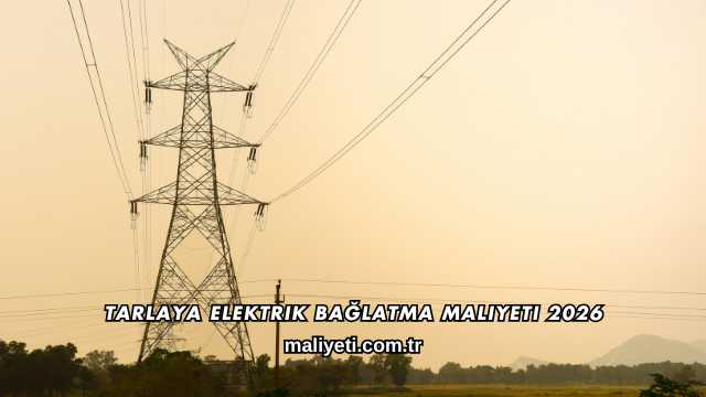 Tarlaya Elektrik Bağlatma Maliyeti 2026