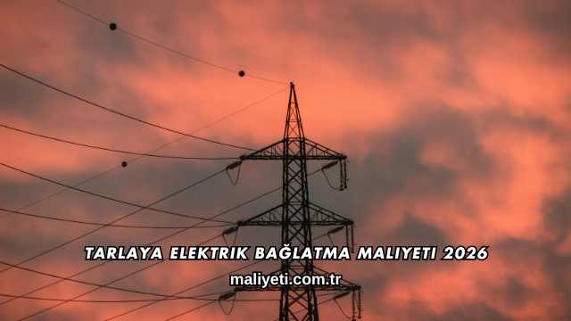 Tarlaya Elektrik Bağlatma Maliyeti 2026