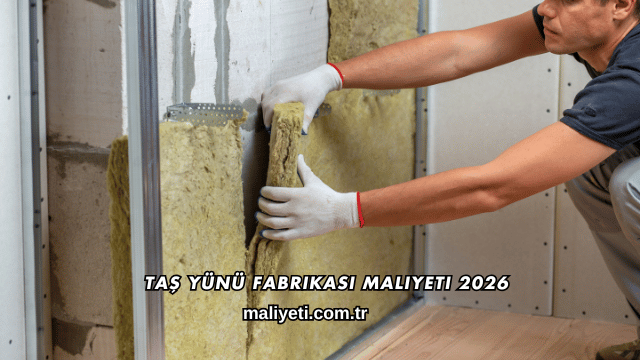 Taş Yünü Fabrikası Maliyeti 2026