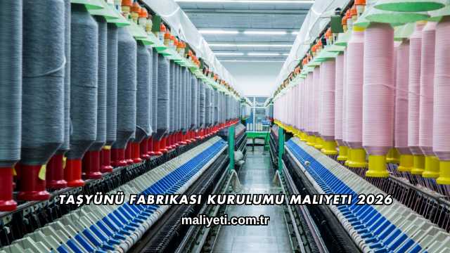 Taşyünü Fabrikası Kurulumu Maliyeti 2026