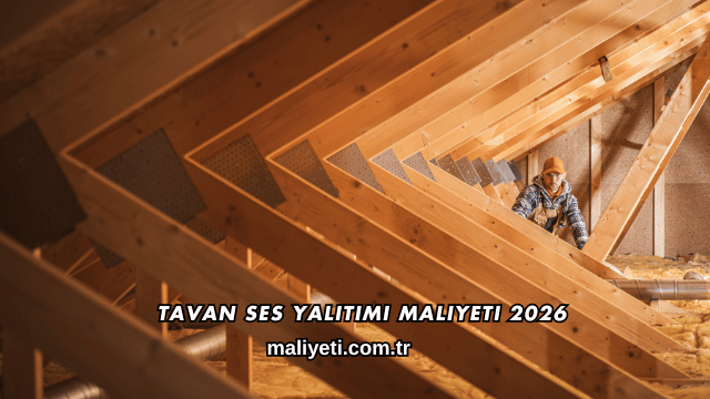Tavan Ses Yalıtımı Maliyeti 2026