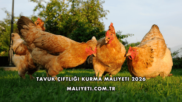 Tavuk Çiftliği Kurma Maliyeti 2026
