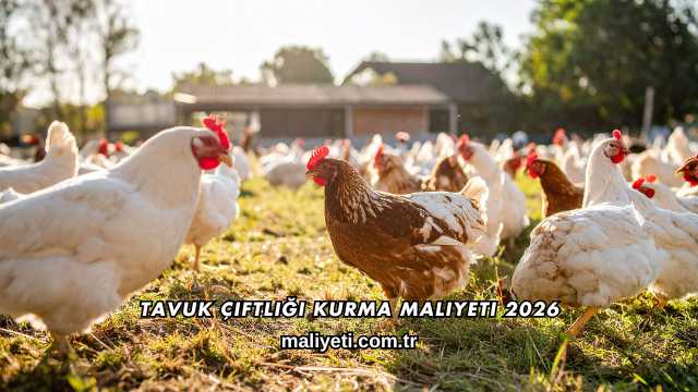 Tavuk Çiftliği Kurma Maliyeti 2026