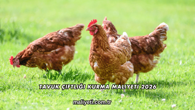 Tavuk Çiftliği Kurma Maliyeti 2026