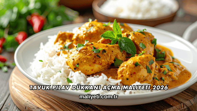 Tavuk Pilav Dükkanı Açma Maliyeti 2026