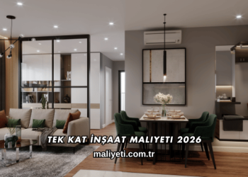 Tek Kat İnşaat Maliyeti 2026