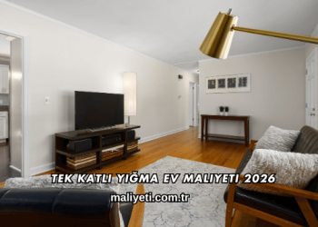 Tek Katlı Yığma Ev Maliyeti 2026
