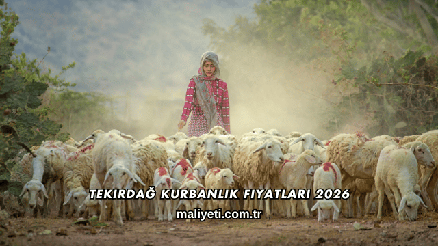 Tekirdağ Kurbanlık Fiyatları 2026