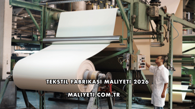 Tekstil Fabrikası Maliyeti 2026