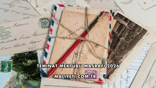 Teminat Mektubu Masrafı 2026