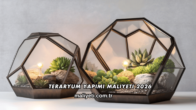 Teraryum Yapımı Maliyeti 2026