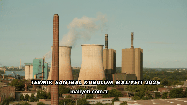 Termik Santral Kurulum Maliyeti 2026