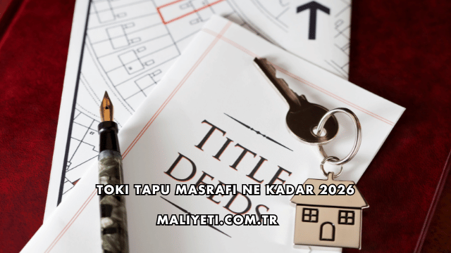 Toki Tapu Masrafı Ne Kadar 2026