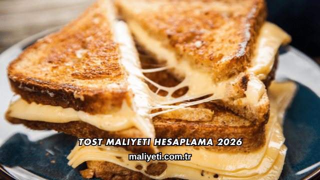 Tost Maliyeti Hesaplama 2026