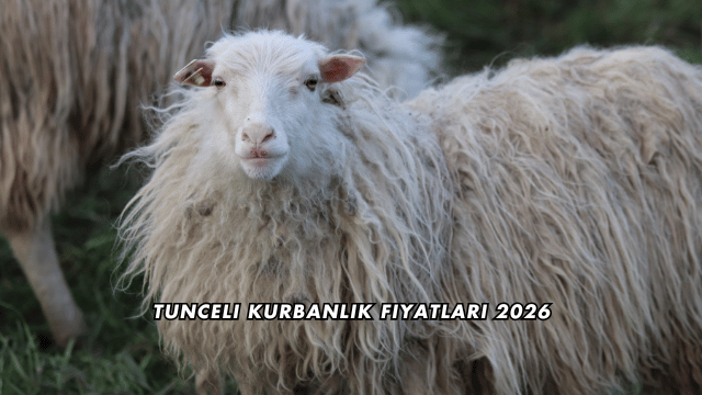 Tunceli Kurbanlık Fiyatları 2026
