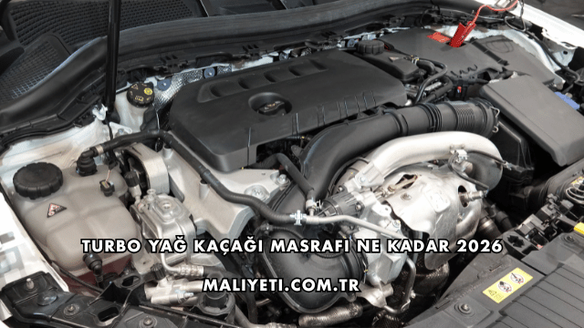 Turbo Yağ Kaçağı Masrafı Ne Kadar 2026