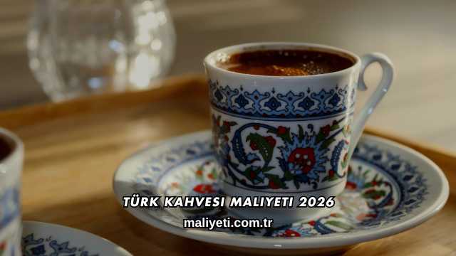 Türk Kahvesi Maliyeti 2026