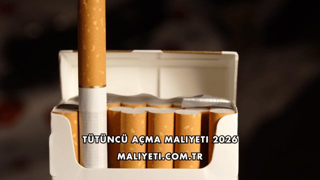 Tütüncü Açma Maliyeti 2026