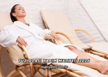 Tuz Odası Yapım Maliyeti 2026