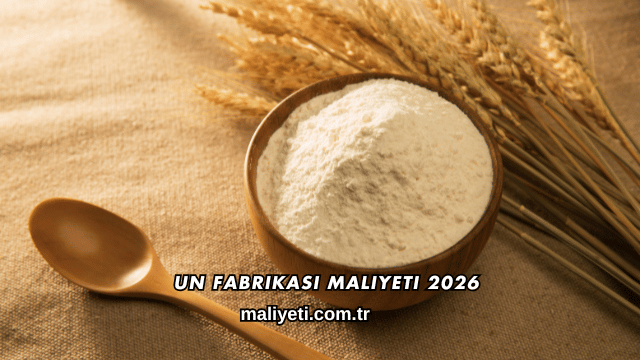 Un Fabrikası Maliyeti 2026
