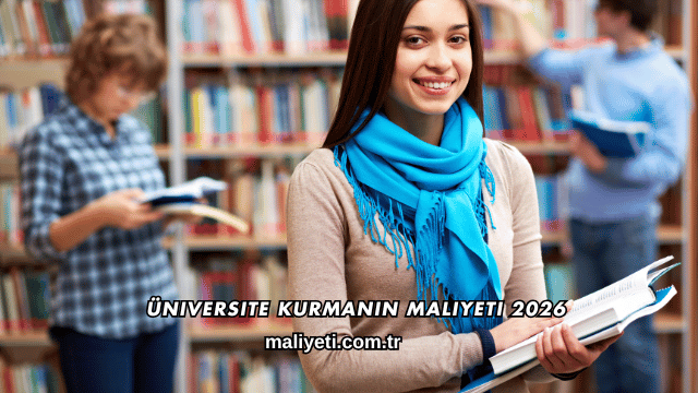 Üniversite Kurmanın Maliyeti 2026