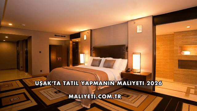 Uşak'ta Tatil Yapmanın Maliyeti 2026