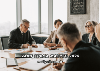 Vakıf Kurma Maliyeti 2026