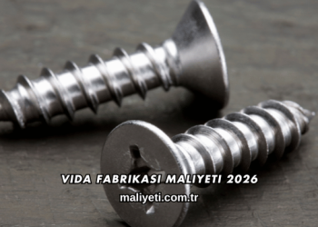Vida Fabrikası Maliyeti 2026
