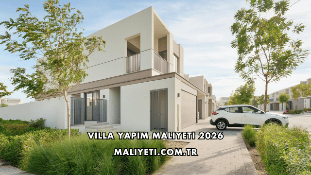 Villa Yapım Maliyeti 2026