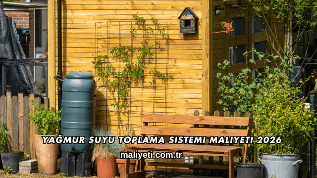 Yağmur Suyu Toplama Sistemi Maliyeti 2026
