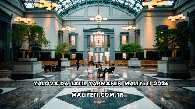 Yalova'da Tatil Yapmanın Maliyeti 2026