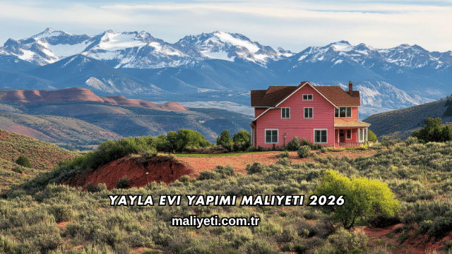 Yayla Evi Yapımı Maliyeti 2026