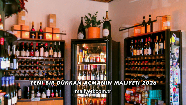 Yeni Bir Dükkan Açmanın Maliyeti 2026