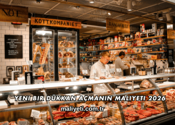 Yeni Bir Dükkan Açmanın Maliyeti 2026