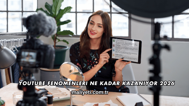 Youtube Fenomenleri Ne Kadar Kazanıyor 2026