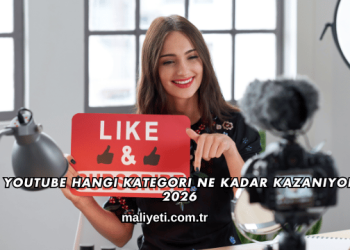 Youtube Hangi Kategori Ne Kadar Kazanıyor 2026
