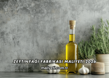 Zeytinyağı Fabrikası Maliyeti 2026